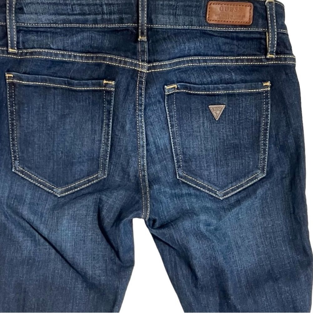 Guess Mid Rise Bootcut Dark Wash Jeans | Women’s 25 R
